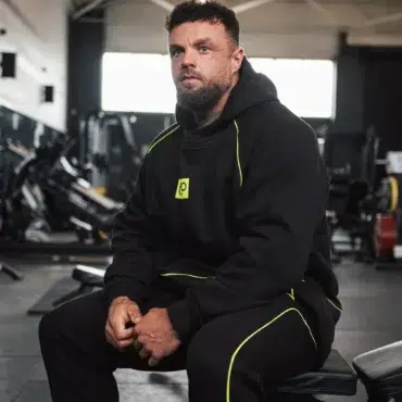 Joggers - Black & Lime Contrast - Obrázek 4