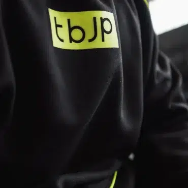Hoodie - Black with Lime Piping - Obrázek 5