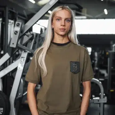 T-shirt - The Shield Tshirt in Olive - Obrázek 3