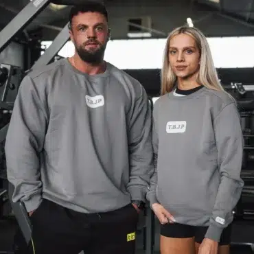 Alternativní pohled na Sweater - Hard Work Wins Sweater in Grey