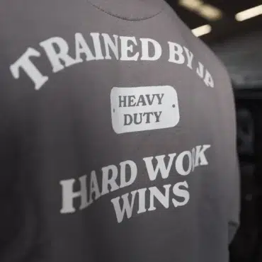 Sweater - Hard Work Wins Sweater in Grey - Obrázek 7
