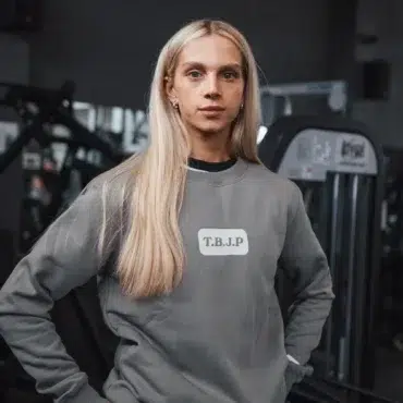 Sweater - Hard Work Wins Sweater in Grey - Obrázek 5