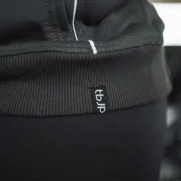 Hoodie - Grey with White Piping - Obrázek 4