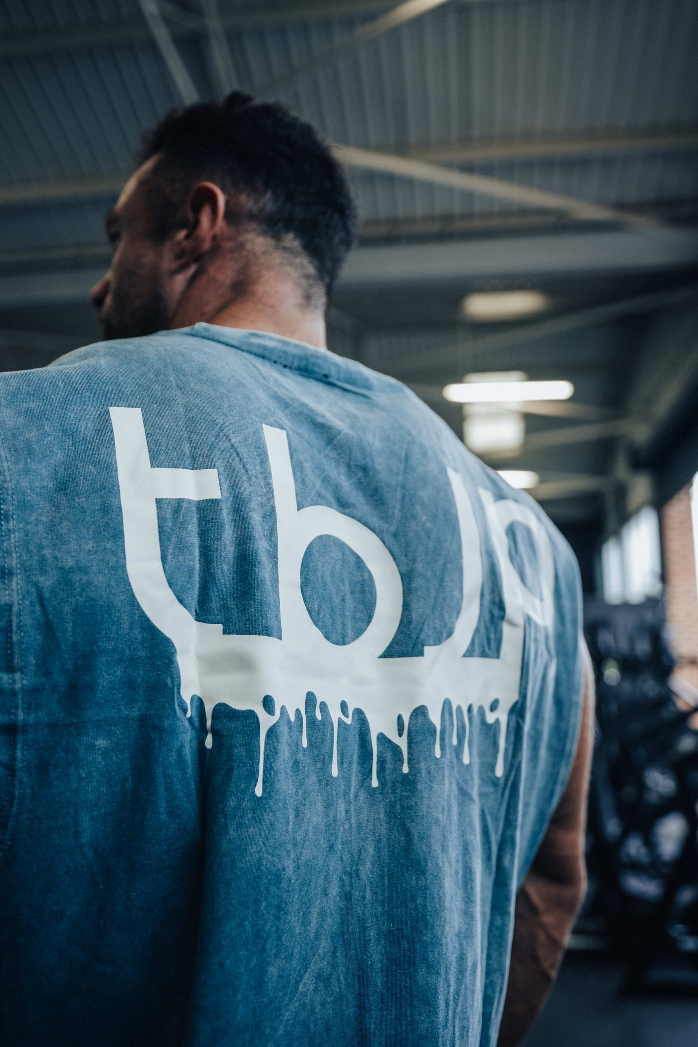 tbJP Drip Logo Vest in Blue Green - UTILITY01 - Obrázek 4