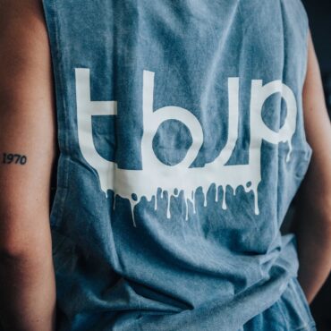 tbJP Drip Logo Vest in Blue Green - UTILITY01 - Obrázek 6