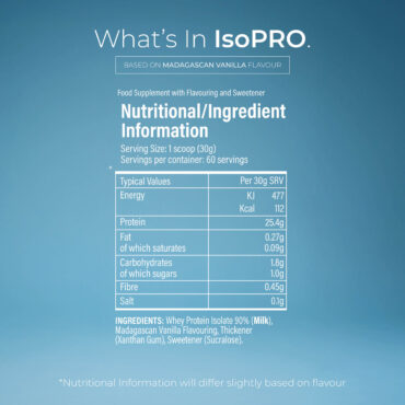 Visione alternativa Trained by JP Nutrition - Iso Pro 1.8 kilo in TUBS